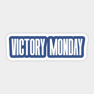 Victory Monday Sticker